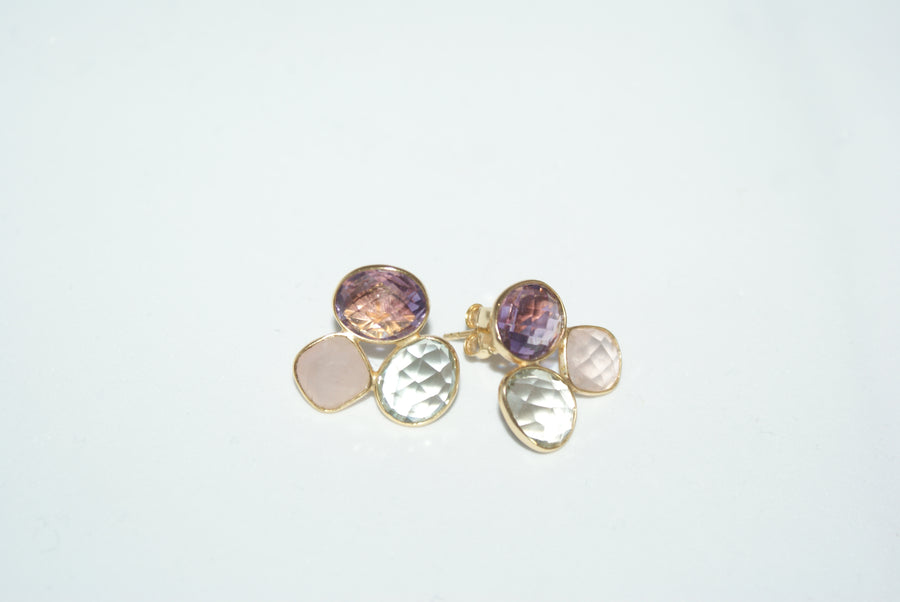 Camille Cluster Earring
